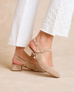 Danseurs-Polin et moi Mary Jane Boucle Violette Sable