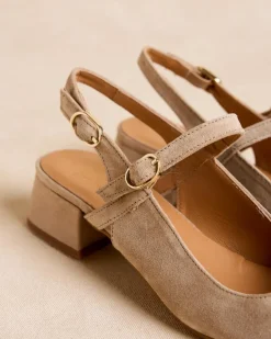 Danseurs-Polin et moi Mary Jane Boucle Violette Sable