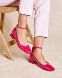 Talons Hauts-Polin et moi Mary Jane Framboise