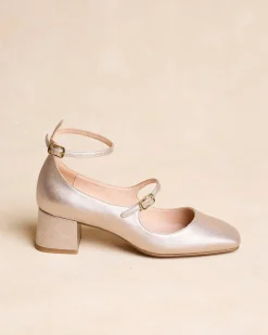 Talons Hauts-Polin et moi Mary Jane Ilia argent