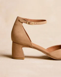 Talons Hauts-Polin et moi Mary Jane Kaia BEIGE