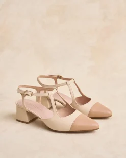 Talons Hauts-Polin et moi Mary Jane Punta Amina Nu