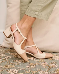 Talons Hauts-Polin et moi Mary Jane Punta Amina Nu