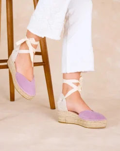 Espadrilles-Polin et moi Meli Heart Espadrille Lilas
