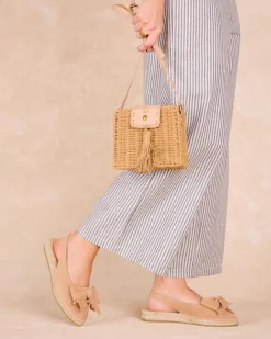 Espadrilles-Polin et moi Ninon Bow Espadrille beige