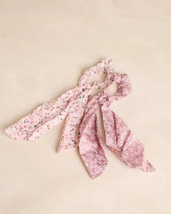 Accessoires Pour Cheveux-Polin et moi Pack de chouchous fleur Elysian ROSE