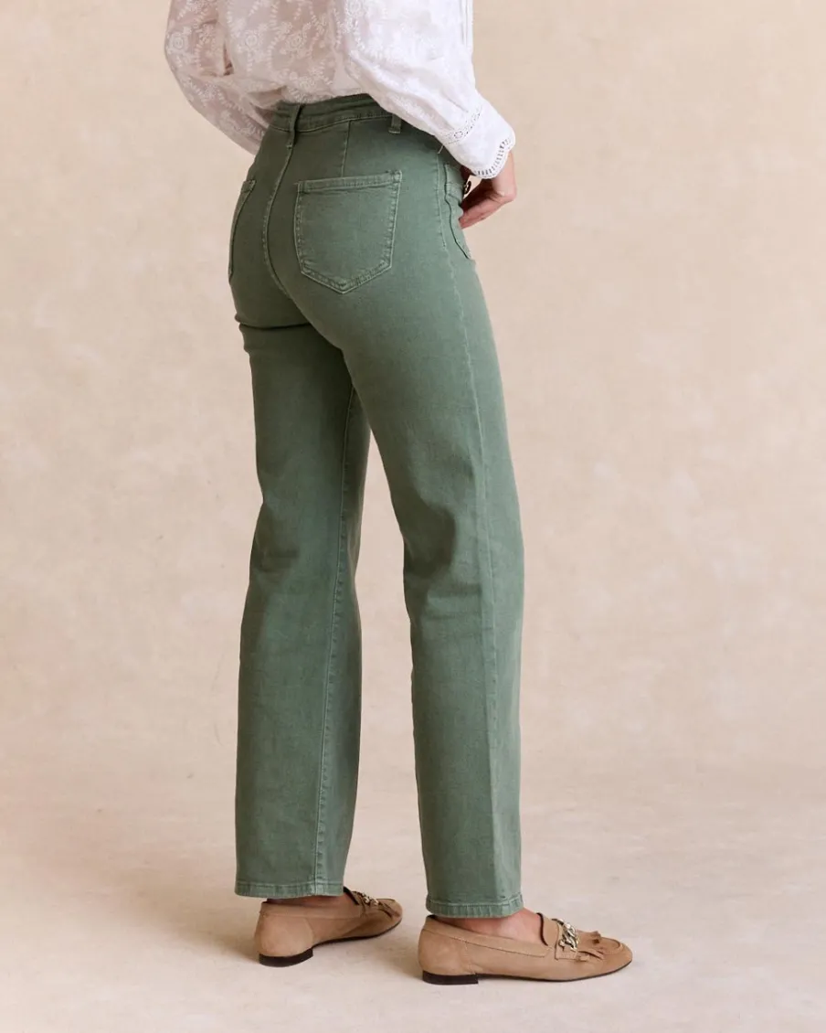 Pantalon-Polin et moi Pantalon en denim Kasandra Vertforêt