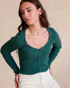 Point|Cardigans Et Pulls-Polin et moi Pull en maille Verda Vertpomme