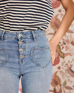 Pantalon-Polin et moi Quiri Hearts Jeans DENIM