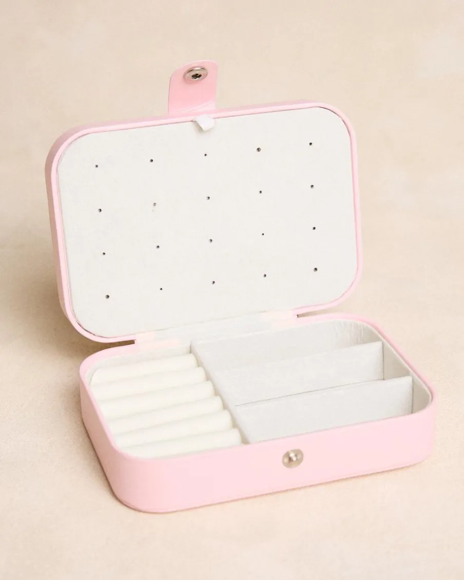 Domicile-Polin et moi Rectangulaire lisse bijoutier ROSE