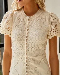 Robes Et Combinaisons-Polin et moi Robe Briseida Batista Cru