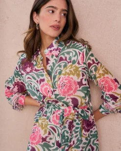 Maternité|Robes Et Combinaisons-Polin et moi Robe chemise Geraldine Vertémeraude