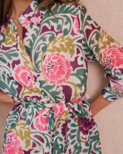 Maternité|Robes Et Combinaisons-Polin et moi Robe chemise Geraldine Vertémeraude