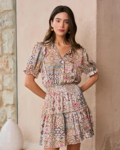 Robes Et Combinaisons-Polin et moi Robe courte Eleanor Cru