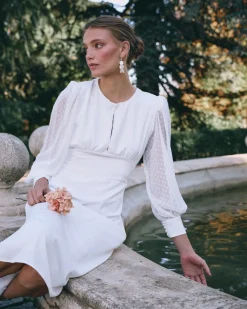 Mariée-Polin et moi Robe de mariée Azalea blanc