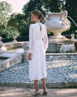 Mariée-Polin et moi Robe de mariée Azalea blanc