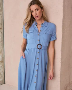 Maternité|Robes Et Combinaisons-Polin et moi Robe en jean Ippa DENIM