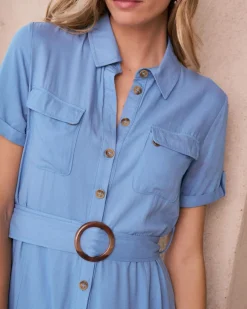 Maternité|Robes Et Combinaisons-Polin et moi Robe en jean Ippa DENIM