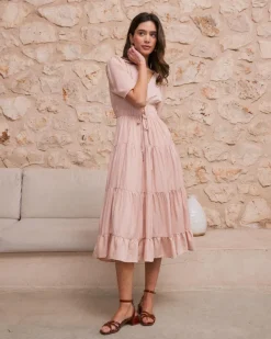 Robes Et Combinaisons-Polin et moi Robe froncée Melissa MAQUILLAGE