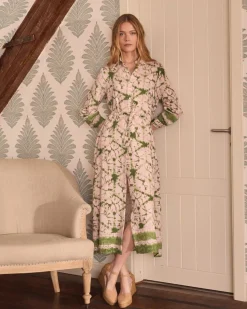 Maternité|Robes Et Combinaisons-Polin et moi Robe imprimer Lirian Kaki