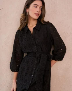 Maternité|Robes Et Combinaisons-Polin et moi Robe longue Ninelle noir