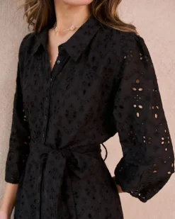 Maternité|Robes Et Combinaisons-Polin et moi Robe longue Ninelle noir