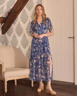 Maternité|Robes Et Combinaisons-Polin et moi Robe Maxi Klein BleuKlein