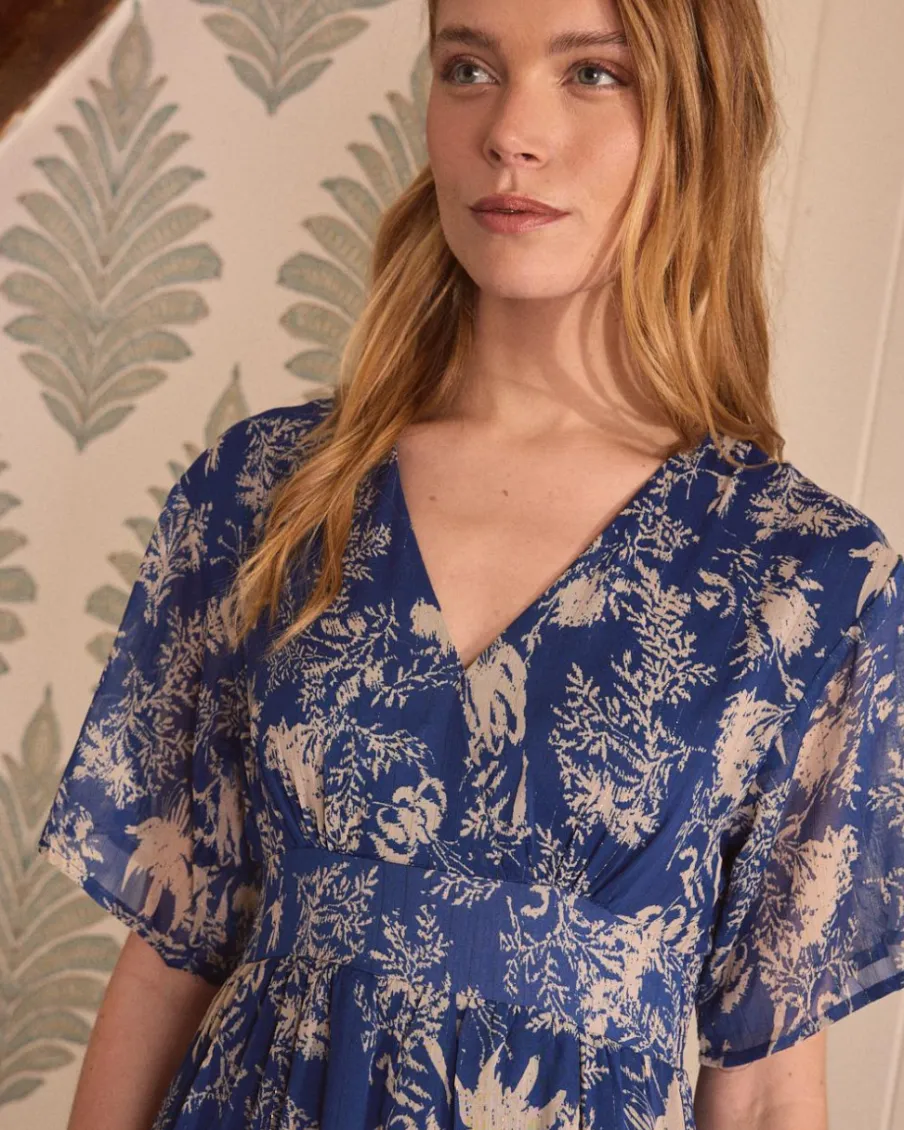 Maternité|Robes Et Combinaisons-Polin et moi Robe Maxi Klein BleuKlein