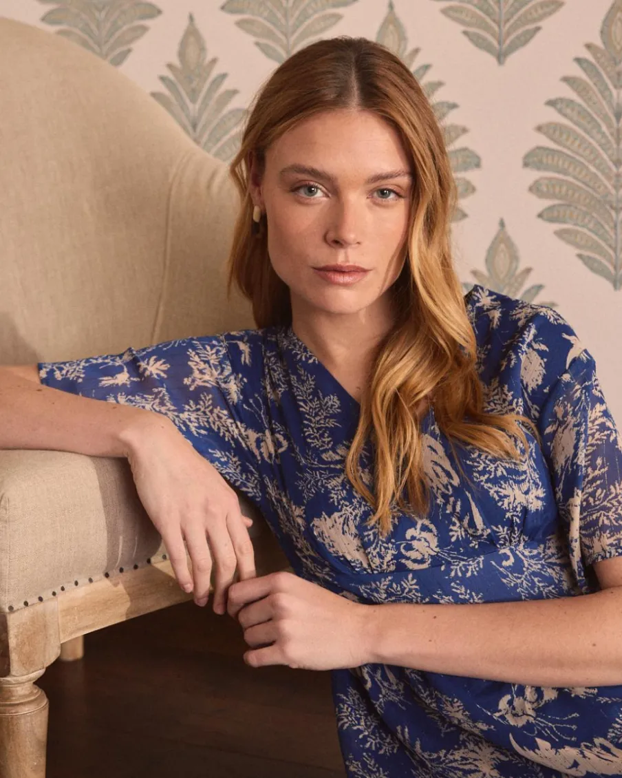 Maternité|Robes Et Combinaisons-Polin et moi Robe Maxi Klein BleuKlein