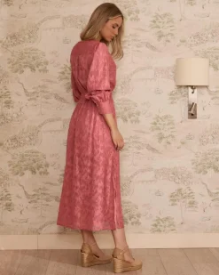 Maternité|Robes Et Combinaisons-Polin et moi Robe mi-longue Emilia Framboise