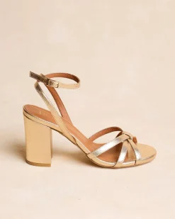 Sandales-Polin et moi Sandale à lanières Clio Or