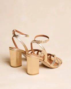 Sandales-Polin et moi Sandale à lanières Clio Or