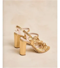 Mariée|Sandales-Polin et moi Sandale à nœud de clotis Or