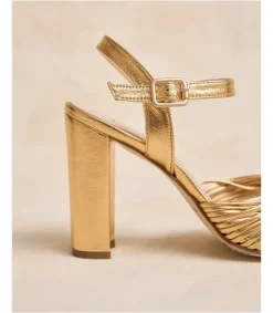 Mariée|Sandales-Polin et moi Sandale à nœud de clotis Or