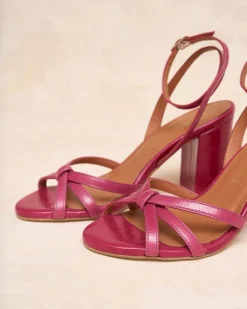 Sandales-Polin et moi Sandale à talon Kiwani bougainvillée