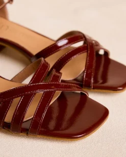 Sandales-Polin et moi Sandale à talon Sina Cuir