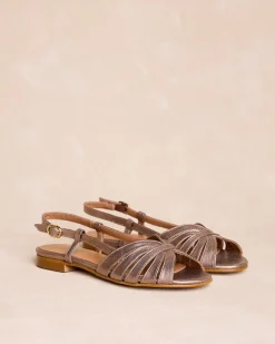 Sandales-Polin et moi Sandale plate Bronze