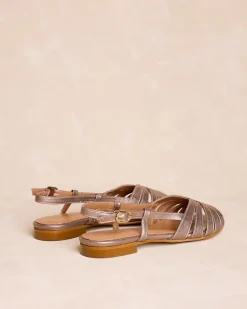 Sandales-Polin et moi Sandale plate Bronze