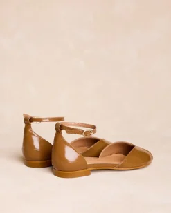 Sandales-Polin et moi Sandale plate camel CHAMEAU