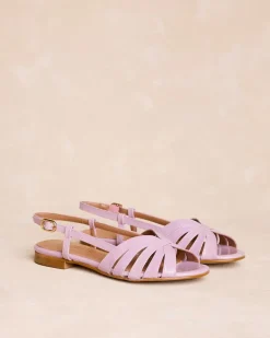 Sandales-Polin et moi Sandale plate MAUVE