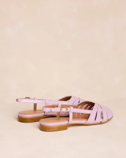 Sandales-Polin et moi Sandale plate MAUVE
