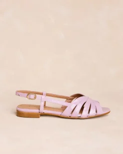 Sandales-Polin et moi Sandale plate MAUVE