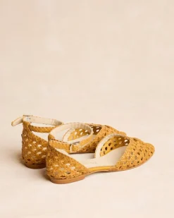 Sandales|Tressé-Polin et moi Sandale tressée Asun ocre