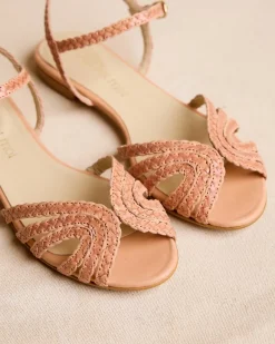 Sandales-Polin et moi Sandale tressée Elva Chameau