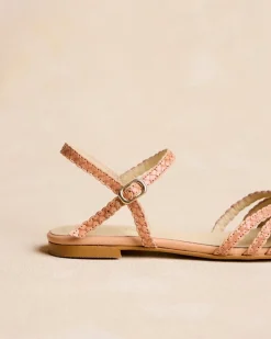 Sandales-Polin et moi Sandale tressée Elva Chameau