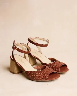 Sandales|Tressé-Polin et moi Sandale tressée grillée Marron