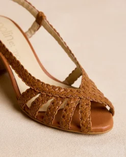 Sandales-Polin et moi Sandale tressée Mali Cuir