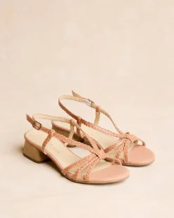 Sandales|Tressé-Polin et moi Sandale tressée Tezza Chameau