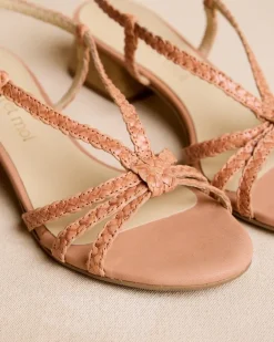 Sandales|Tressé-Polin et moi Sandale tressée Tezza Chameau