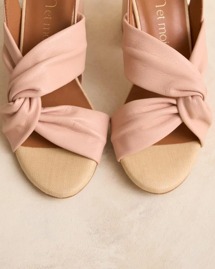 Sandales-Polin et moi Sandale Zoi Knot Nu